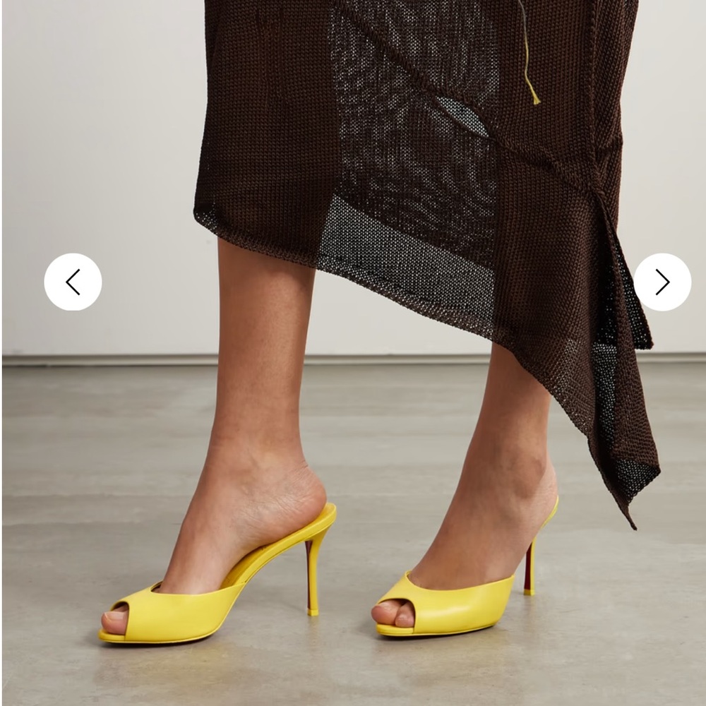 Me Dolly 85 Christian Louboutin brand new yellow